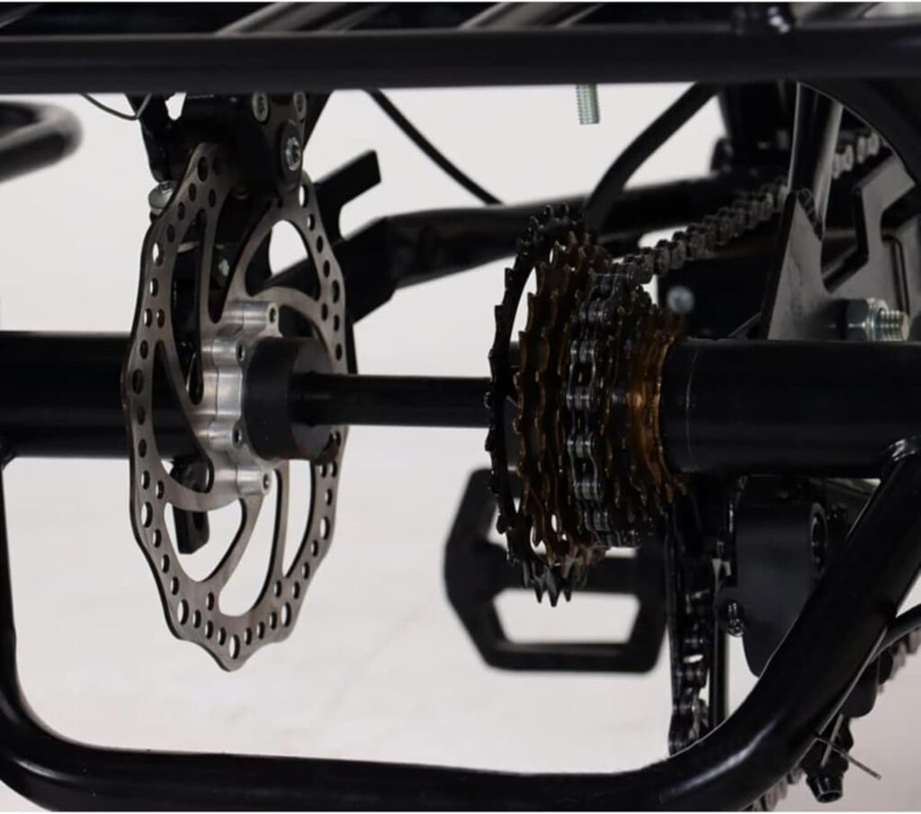 便利100 Outdoor 20 Fat Tyre Electric Bicycle for Adult with 500W Motor, 48V Battery 3 Wheel E-Bike for Seniors Leisure Rides Front Rear Baskets, 7 Speed Farm Vegetables and Fruits Transport 便利100 Outdoor 20 Fat Tyre Electric Bicycle for Adult with 500W Motor, 48V Battery 3 Wheel E-Bike for Seniors Leisure Rides Front Rear Baskets, 7 Speed Farm Vegetables and Fruits Transport