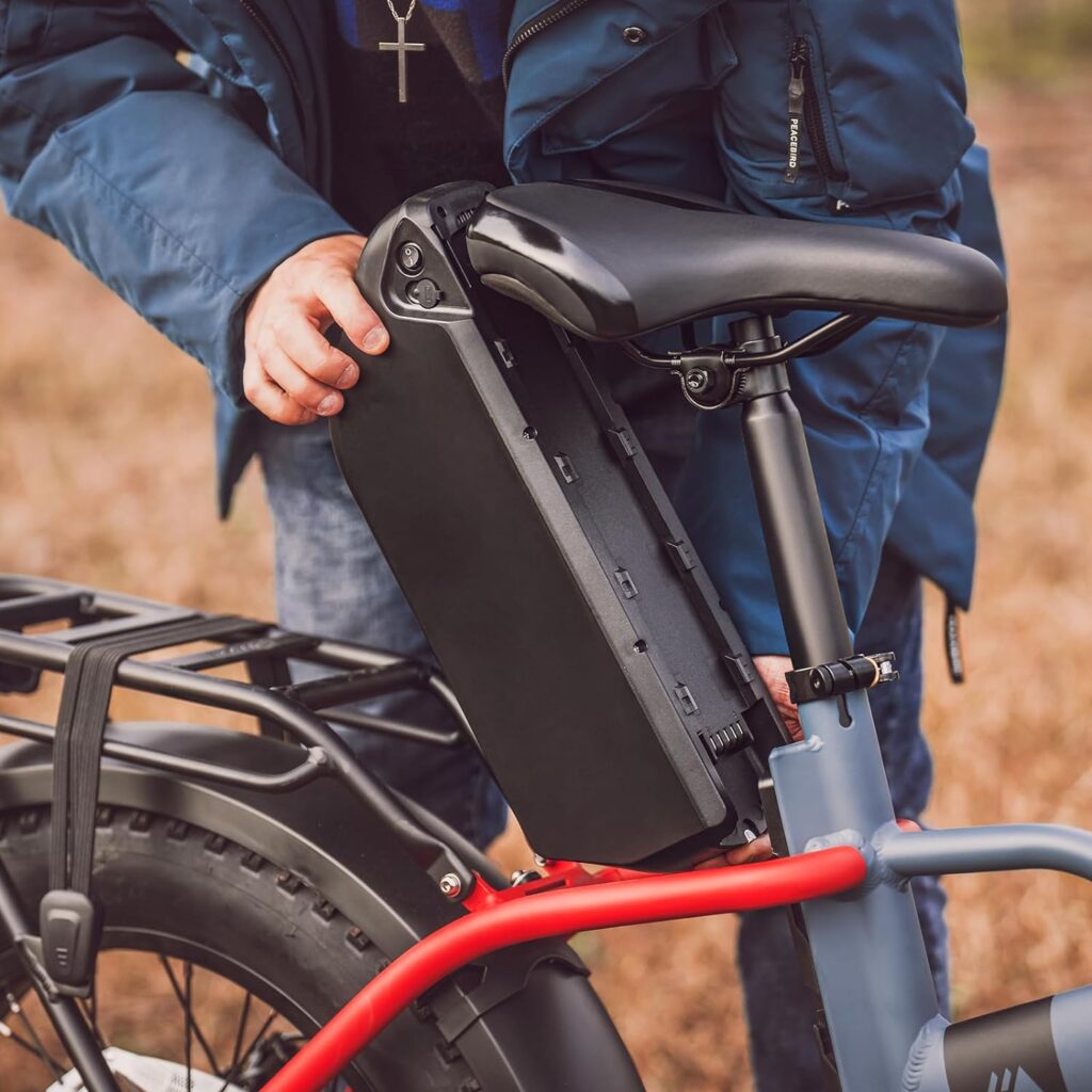 Hipeak 750W Folding Electric Bike for Adults 48V 15Ah Ebike 20 x 4.0 Fat Tire Electric Bike for Adults 25MPH Front Suspension Hipeak 750W Folding Electric Bike for Adults 48V 15Ah Ebike 20 x 4.0 Fat Tire Electric Bike for Adults 25MPH Front Suspension