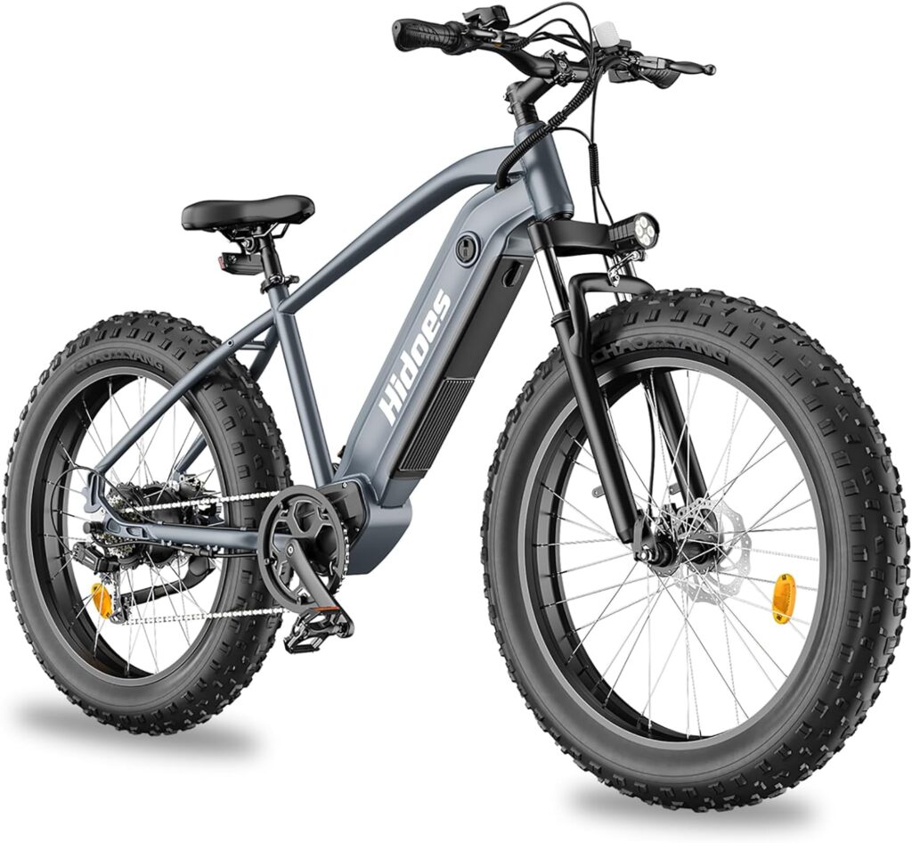 Kanpe Electric Bicycle for Adults with 48V 17.5Ah Battery,1200W Motor 37Mph,Hidoes 26 * 4 E Bike for Adults Electric Mountain Bike for Men,Commuter E-Bike Fat tire Electric Bike 7-Speed Kanpe Electric Bicycle for Adults with 48V 17.5Ah Battery,1200W Motor 37Mph,Hidoes 26 * 4 E Bike for Adults Electric Mountain Bike for Men,Commuter E-Bike Fat tire Electric Bike 7-Speed