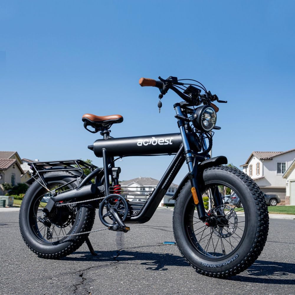 ACTBEST Electric Bike for Adults - 1300W 20 Fat Tires EBike, 960Wh Removable Battery Bicycle, with Dual Suspension Hydraulic Brakes Motorcycle, 7-Speed, 32MPH, Pioneer ACTBEST Electric Bike for Adults - 1300W 20 Fat Tires EBike, 960Wh Removable Battery Bicycle, with Dual Suspension Hydraulic Brakes Motorcycle, 7-Speed, 32MPH, Pioneer