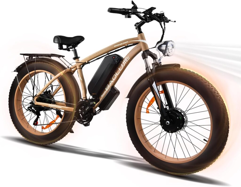 COJMOYOV 2000W Electric Bike with 20Ah Removable Battery26×4“Fat Tire Ebike for Adults 35MPH 80Miles Electric Bicycles with Sha-Ma-no21Speed Lockable Front Suspension Hydraulic Disc Brakes