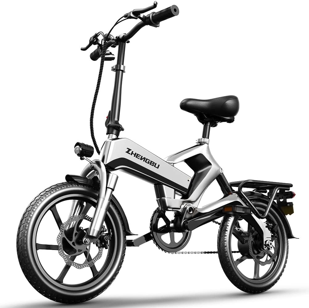 EUY Electric Bike for Adults,[Unibody Magnesium Alloy] 1000W Motor 48V 25Ah/16AH Battery Folding Electric Bicycles, 20 Fat Tire Electric Bike,Snow Beach Mountain Ebike,Full Suspension,8 Speed Gears