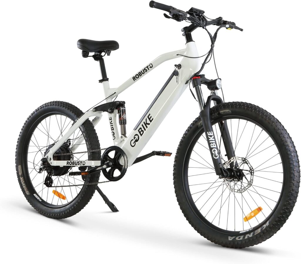 COMFYGO Robusto Electric Bike, Road Motor Ebikes, Electric Bicycle for Adults, Bicicleta Electrica para Adultos, Mountain Bike, 750 W Fat Tire E Bikes, 10.4AH Up to 40 Miles Per Charge, 26 Mph