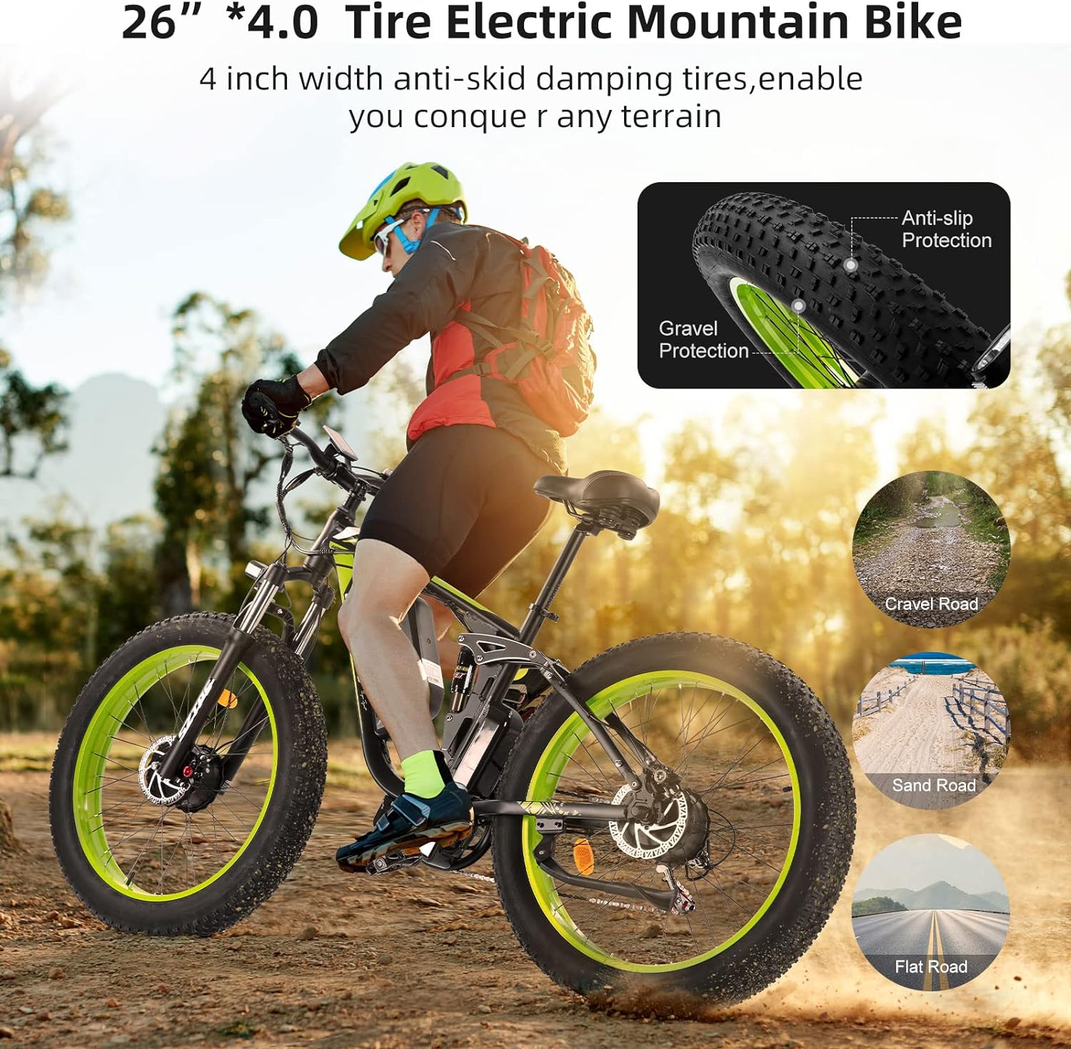 26″ Fat Tire E-Bike Review