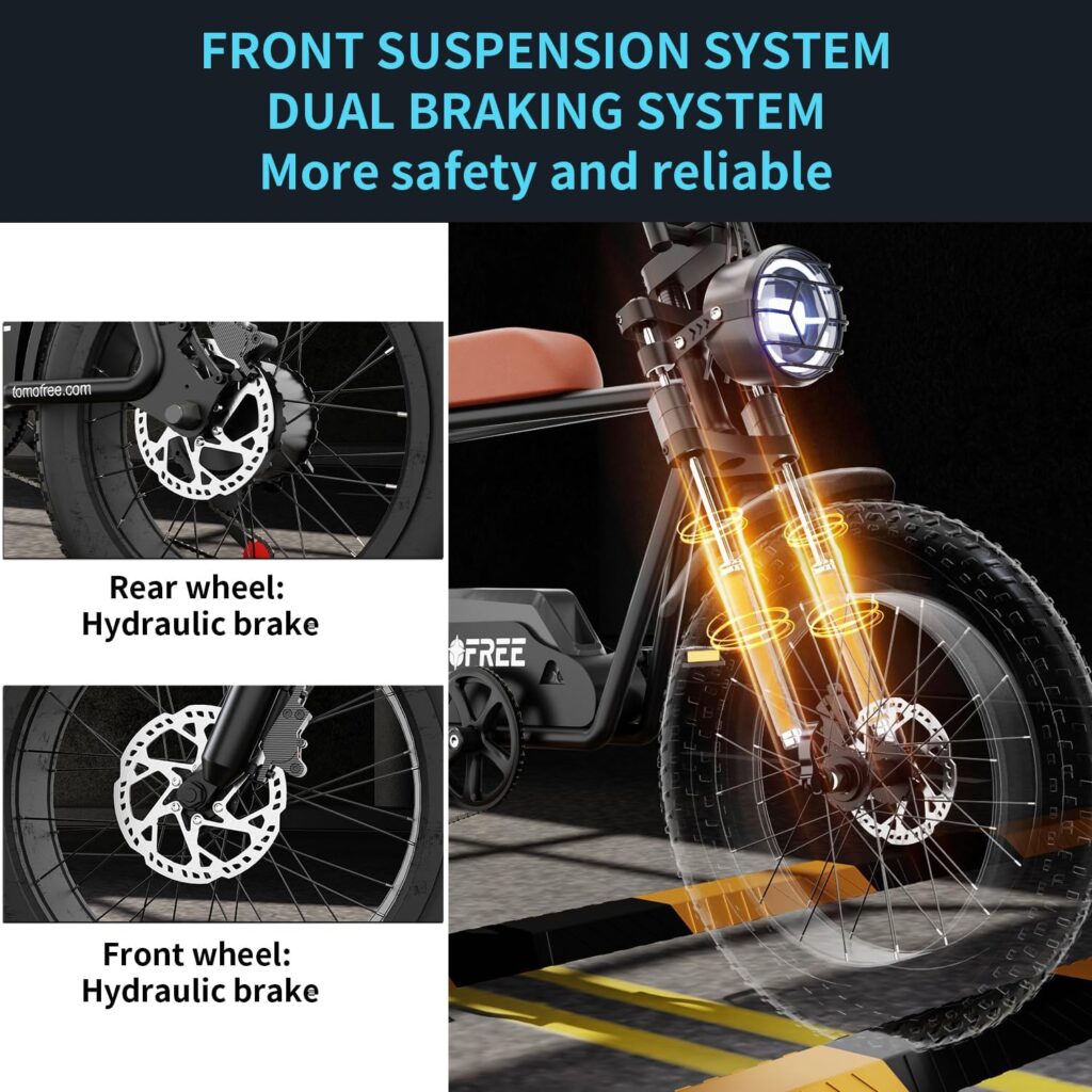 Electric Bike for Adults, 1200W Powerful Motor 48V/20Ah,40Miles Long Range, Max Speed 25MPH, Ebike Fat Tire Electric Bicycle, Front Suspension Dual Hydraulic Brakes Electric Bike for Adults, 1200W Powerful Motor 48V/20Ah,40Miles Long Range, Max Speed 25MPH, Ebike Fat Tire Electric Bicycle, Front Suspension Dual Hydraulic Brakes