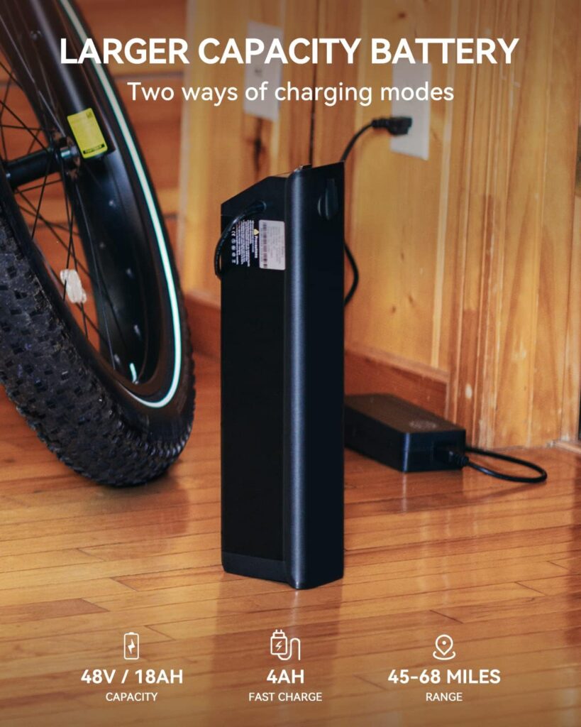 Heybike Brawn Electric Bike for Adults,750W 28MPH 26 Fat Tire Ebike with 48V 18Ah Removable Battery,Off Road Electric Mountain Bike,Hydraulic Front Fork Electric Bicycles Heybike Brawn Electric Bike for Adults,750W 28MPH 26 Fat Tire Ebike with 48V 18Ah Removable Battery,Off Road Electric Mountain Bike,Hydraulic Front Fork Electric Bicycles