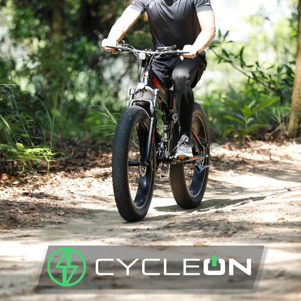 Electric Bike for Adults: Valley Ride 750W Electric Bike 48V 10Ah Battery, 26 Fat Tire Electric Bike Dual Shock Absorber, 7-Speed Electric Bicycles for Commute Mountain Beach Snow, Red